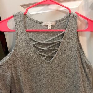 Off the shoulder long sleeve